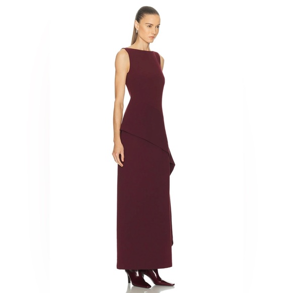 SRG Eloise Dress XS NWT Oxblood Sofia Richie Grainge - Picture 14 of 16